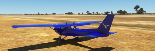 Cessna 152 Aussie Livery Fictional