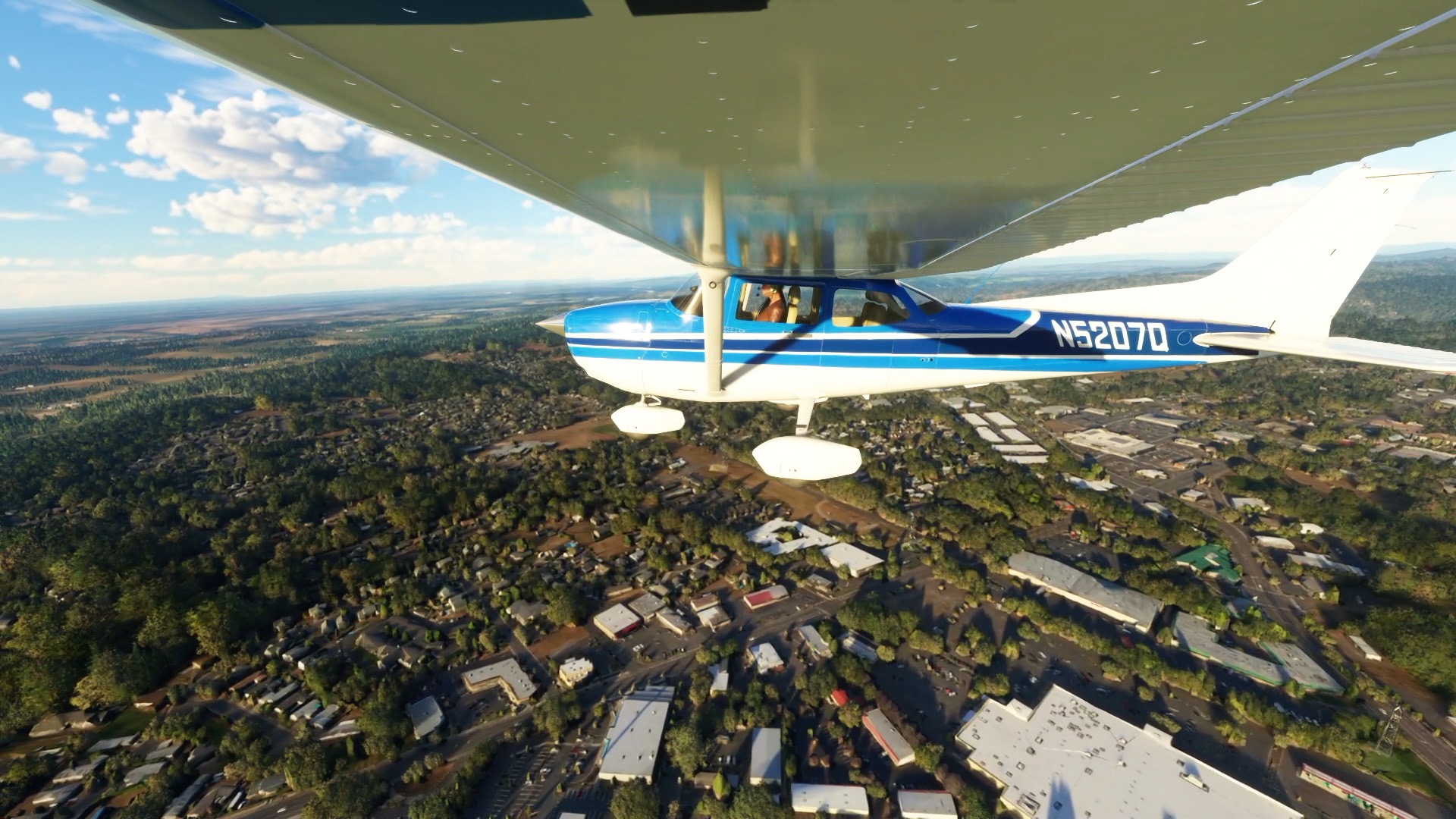 Cessna Skyhawk 172 N5207Q Classic and WB-Sim - Image 2