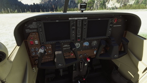 Cessna 172 G1000 Wood Panel thumbnail 1