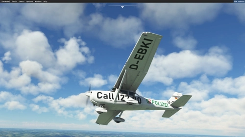 Cessna 172SP G1000 D-EBKI Polizei NRW for Bagolu´s C172SP Improvement Mod