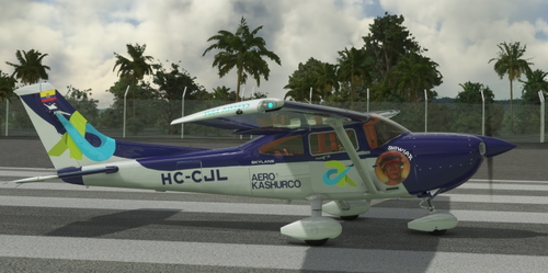 Cessna 182 HC-CJL Aerokashurko