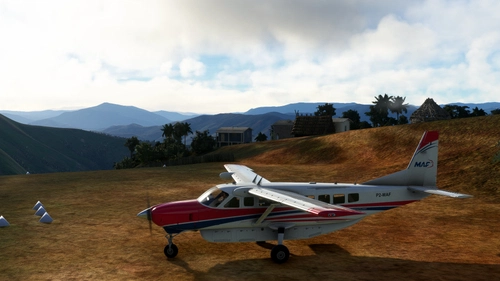 Cessna 208 repaint as MAF P2-MAF