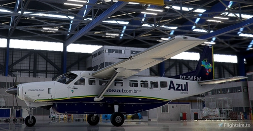 Cessna 208B Caravan Blacksquare AZUL Linhas aéreas PT-MEM
