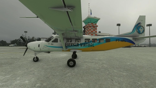 Cessna 208B No Pod Analogue Guages EveryAir relaunch scheme