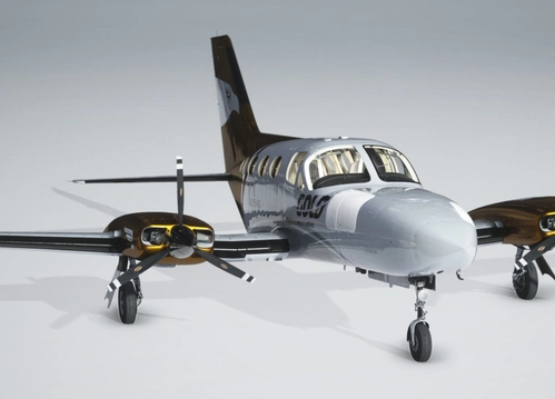 Cessna 414 Chancellor - Gold Virtual Airlines 10 Years
