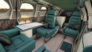 Cessna 414AW Retro N3752C with interior thumbnail 6