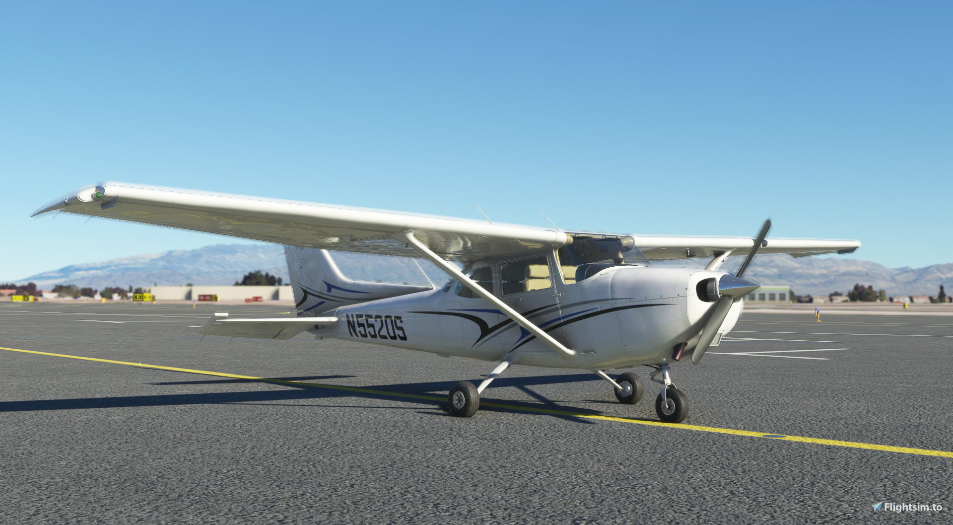 Cessna C172 G1000 N5520S - MSFS Add-on - Flightsim.to