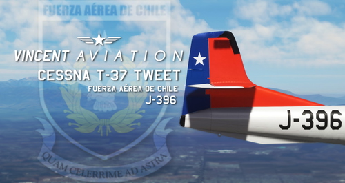 Cessna T-37 Tweet Fuerza Aérea de Chile J-396