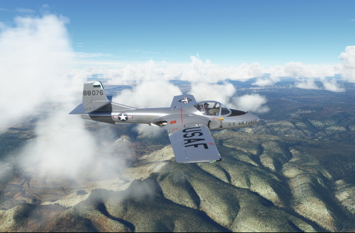 Cessna T-37B Tweet USAF 68-8076