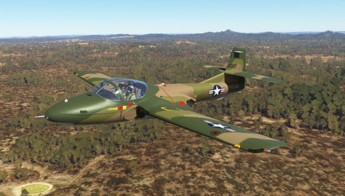 Cessna T-37B USAF 57322.