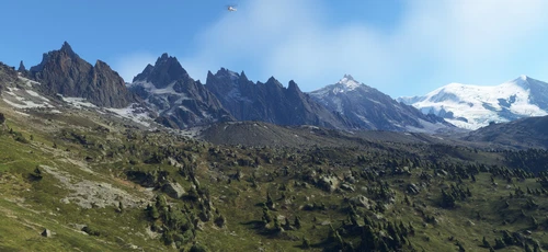 Chamonix-Mont-Blanc, Rhône-Alpes, France - Mountains