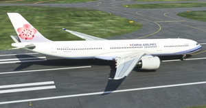 China Airlines "no mask" Headwind A330-900 thumbnail 2