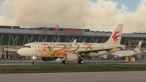 China Eastern B-6873 (Beautiful Gansu)