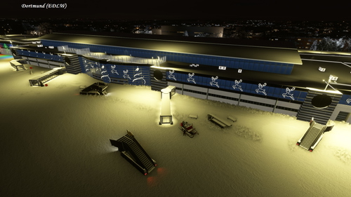 Christmas decorations and Winter Equipment for over 70 airports
