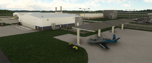 Cirrus Aircraft Vision Center at KTYS