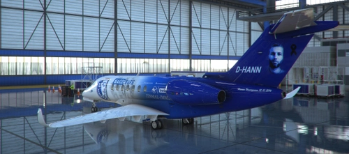 Citation Longitude 1.FC Magdeburg Livery (Fictional) - UPDATED REGISTRATION LOCATION