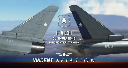 CJ Simulations Eurofighter Typhoon Fuerza Aérea de Chile (Concepto)