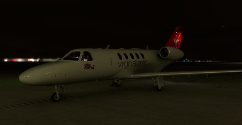 CJ4 Virgin Atlantic Academy fictional