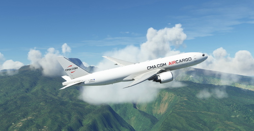 CMA CGM Air Cargo CaptainSim 777-200F