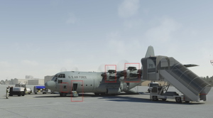 Cockpit view for the CaptainSim C-130 exterior thumbnail 8