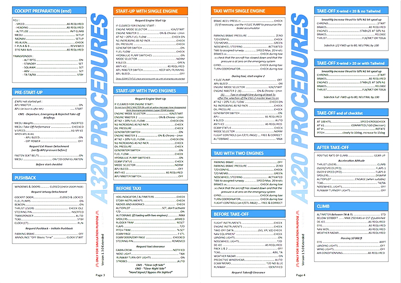 Complete A320 Neo & Fenix Procedures for Microsoft Flight Simulator | Feed