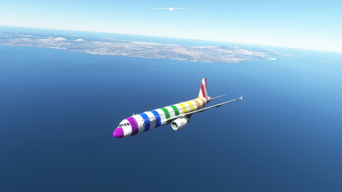 Condor Fictional Rainbow Livery | 8K | Cabin 