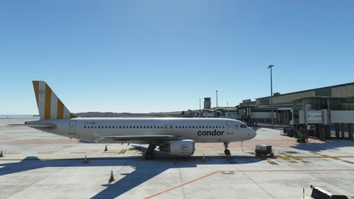 Condor operated by Bulgaria Air | Cabin | 8K | LZ-FBK