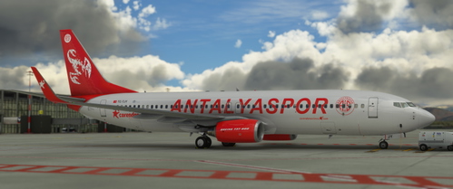 Corendon Antalyaspor| TC-TJY | PMDG 737-800 | 4K