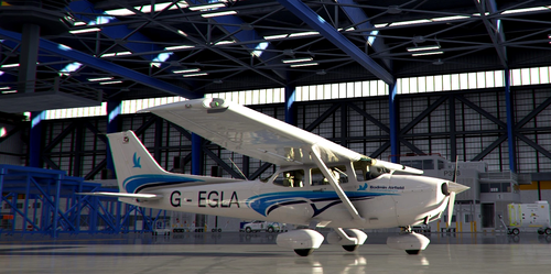Cornwall Flying Club Livery for WBSIM Version C172 based at Bodmin (EGLA)
