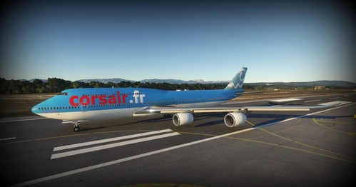 Corsair F-GTUI first and last version Corsair.fr Boeing 747