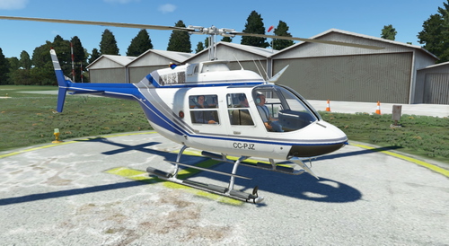 CowanSim Bell 206B3 CC-PJZ Helicópteros del Pacífico