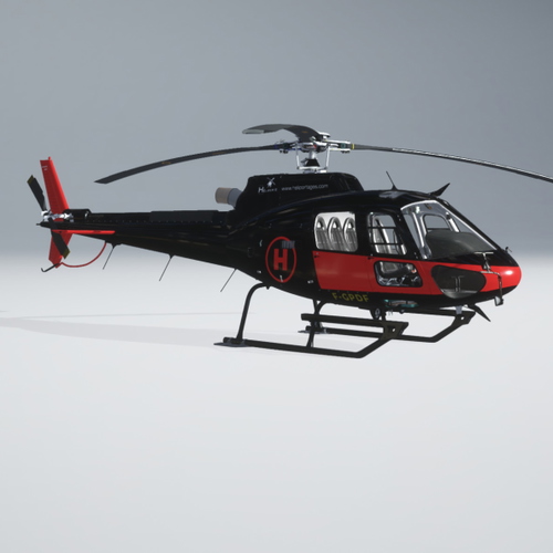 Cowan Sim F-GPDF Heliportage