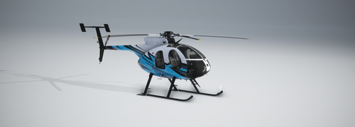 Cowan Simulation MD 500E Blue (Fictional)