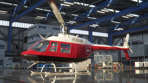 CowanSim 206B3 "G-AWGU" BEA