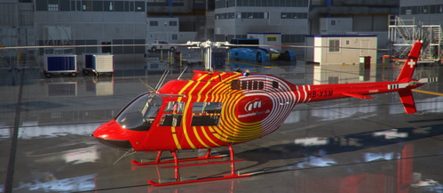 CowanSim 206B3 HB-XSM Mountain Flyers