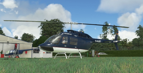 CowanSim 206B3 Rotorflug D-HJET