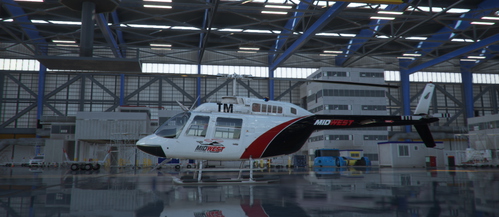 CowanSim 206B3 ZK-HTM ZK-HTM (Midwest Helicopters NZ)