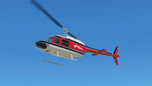 CowanSim 206B3 ZK-HWL (Heli Tours)