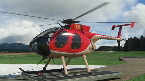 Cowansim 500E ZK-IDS Precision Helis NZ