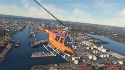 Cowansim Bell 206 EI-BKT