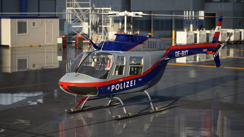 Cowansim Bell 206  Austrian Police  OE-BXT
