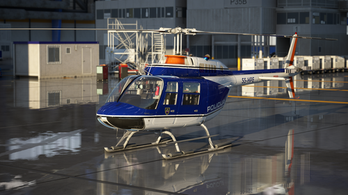 Cowansim Bell 206 Slovenian Police S5-HPE