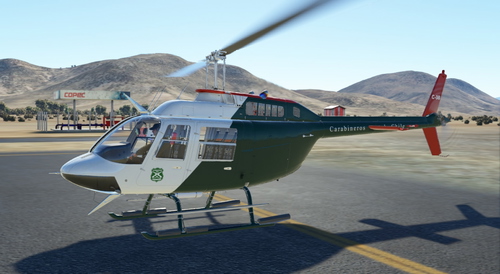 CowanSim Bell 206B3 Carabineros de Chile C-08