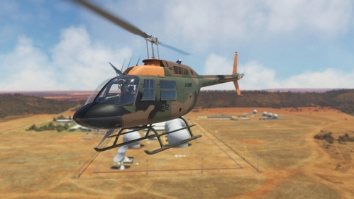 Cowansim Bell "Kiowa" Australian Army A17-032