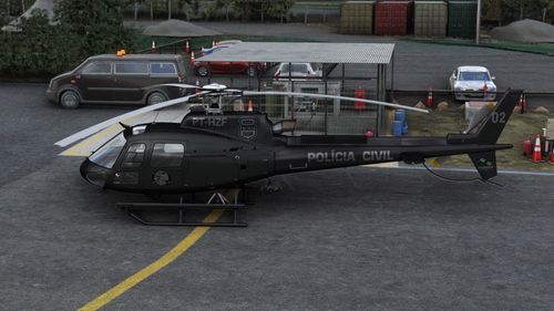 CowanSim H125 - Polícia Civil PR - PT-HZF