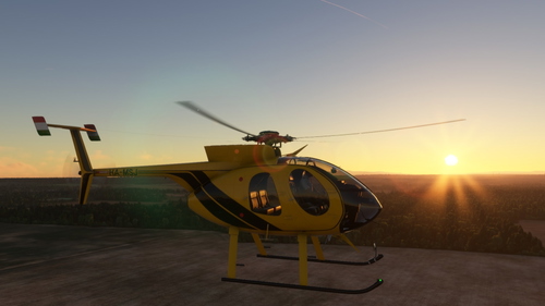 CowanSim MD-500E Air Service Hungary