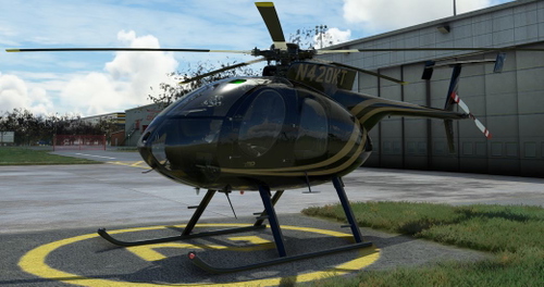 Cowansim MD500E - N420KT