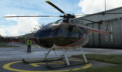 Cowansim MD500E - Red stripe 