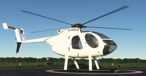 CowanSim MD500E D-HOLZ Repaint