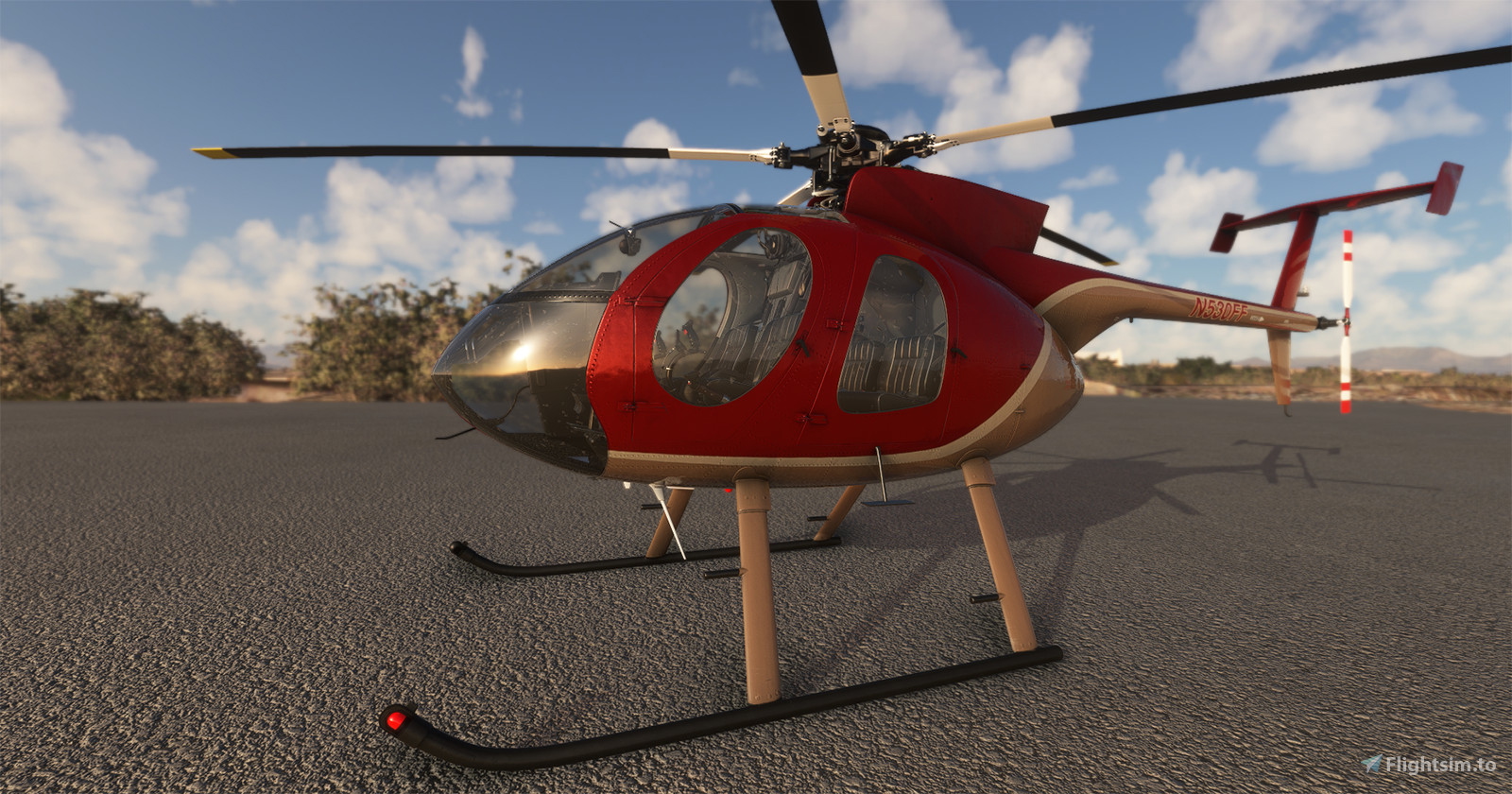 CowanSim MD500E HeliTamina 